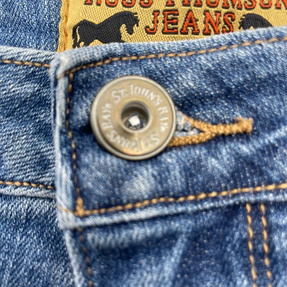 Ross Thomson Denim Jeans Blue Straight Stone Wash Western NWT Men's 38 W x 26* - Picture 13 of 13